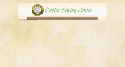Desktop Screenshot of dublinsewing.net