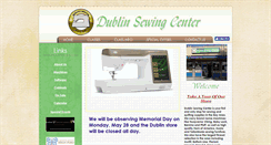 Desktop Screenshot of dublinsewing.com